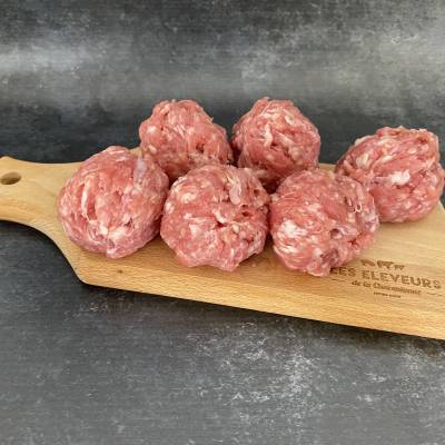 Boulettes de porc à l'oignon x6